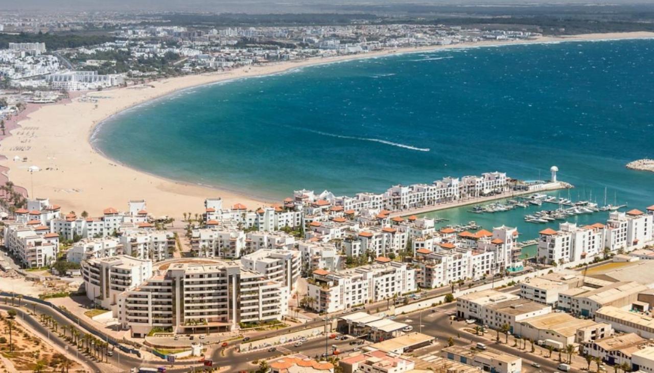 Luxury Apartment 105Sqm Terrace Seafront Wifi Unlimited Αγκαντίρ Εξωτερικό φωτογραφία